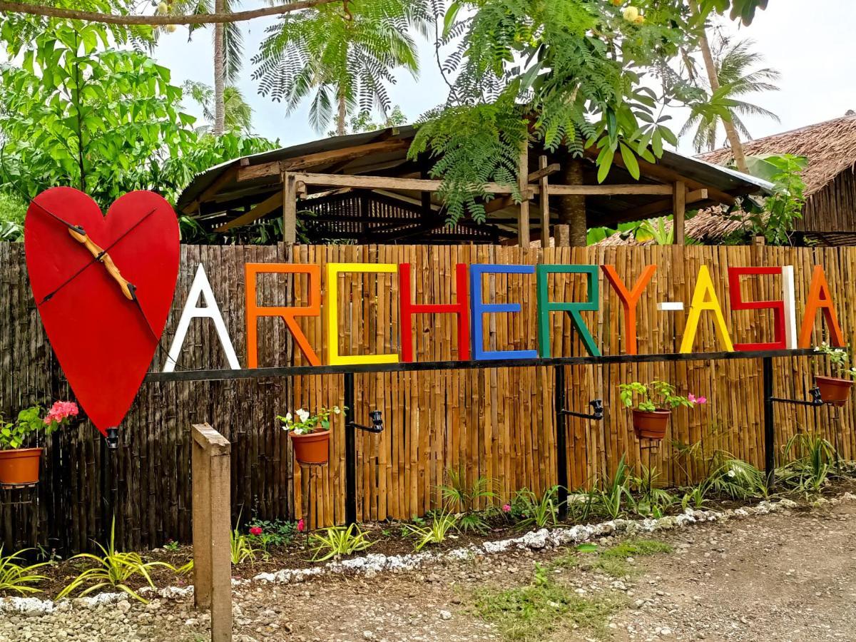 Archery-Asia Nipa Huts Moalboal Exterior foto