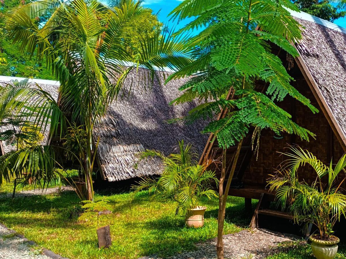 Hotel Archery-Asia Nipa Huts Moalboal Exterior foto